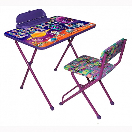 Комплект детской мебели Galaxy, цвет фиолетовый 